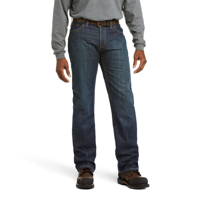 Ariat Jeans Herren - Fr M4 Relaxed Basic Boot Cut DunkelBlau ( VPYBS-9784 )